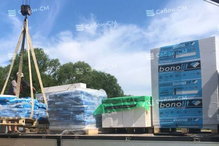 Блок газоcиликатный Bonolit Малоярославец D-600 625х250х125 перегородочные